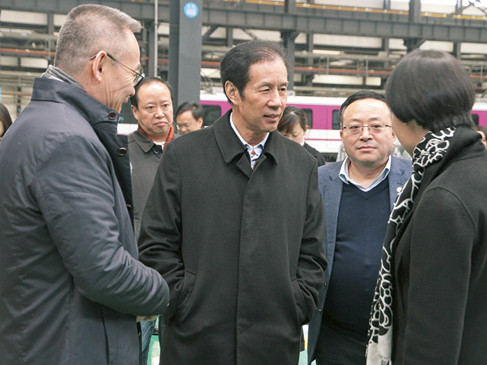  原四川省人大副主任陈光志一行莅临四川发展ky开元_开元（中国）股份调研指导工作,公司董事长肖光辉陪同